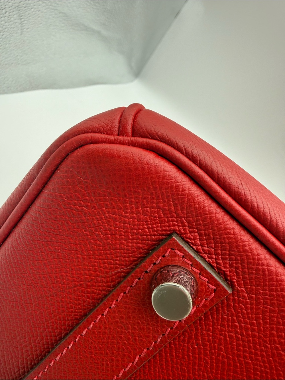 Hermes Birkin 35 2012 (P in Square) with box, dust bag, and rain jacket - Picture 9 of 15